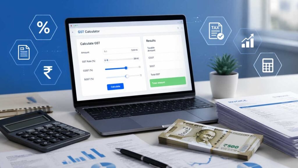 Indian GST Calculator to Add or Remove GST Online